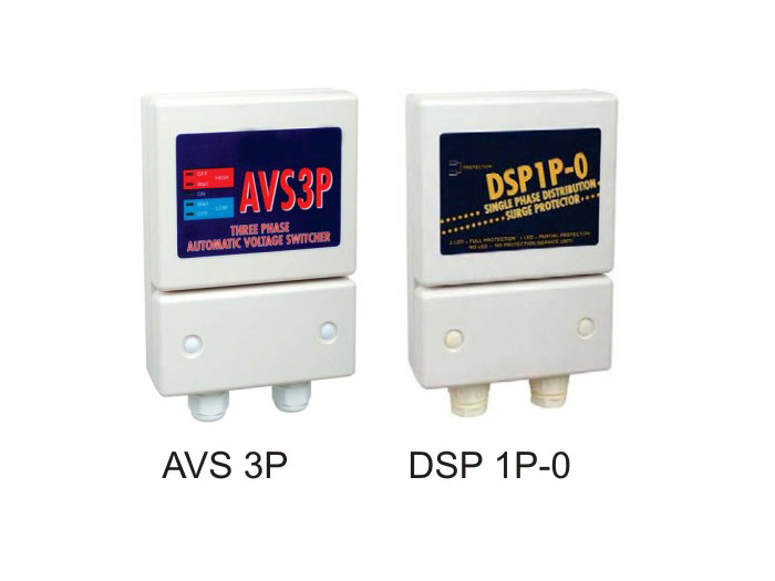 AVS 15/AVS 30/DSP 1P-0/AVS 3P voltage surge protector